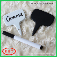 New designed low odor and non-toxic porcelain cheese marker